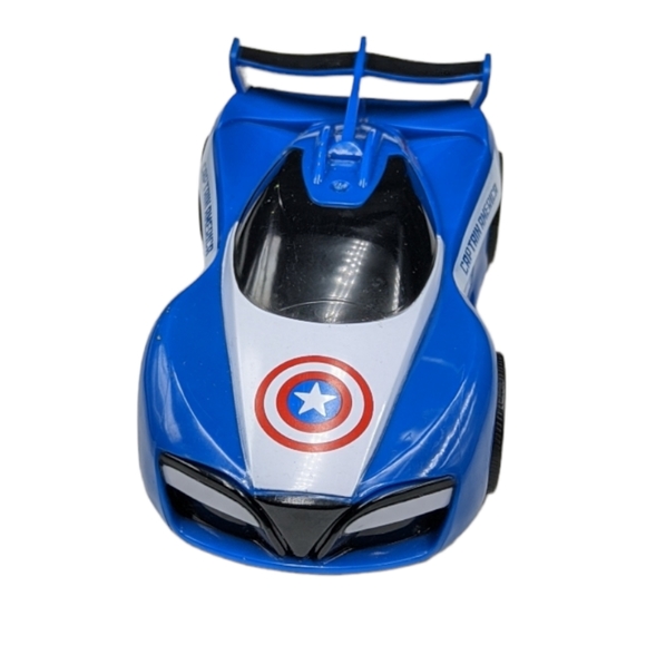 👣4/$20. Captain America Marvel Gainmax Limited Toy Car Plastic - Picture 4 of 8